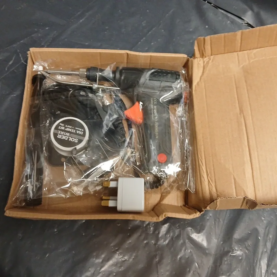 SOLDER GUN KIT WITH STAND – BOXED