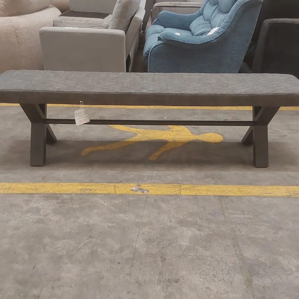 DESIGNER UPHOLSTERED DINING BENCH