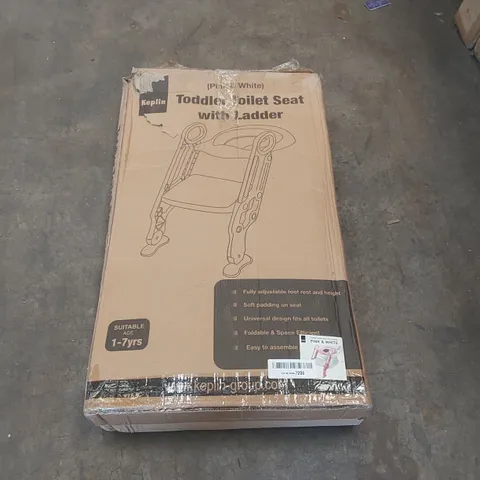 BOXED KEPLIN TODDLER TOILET SEAT WITH LADDER