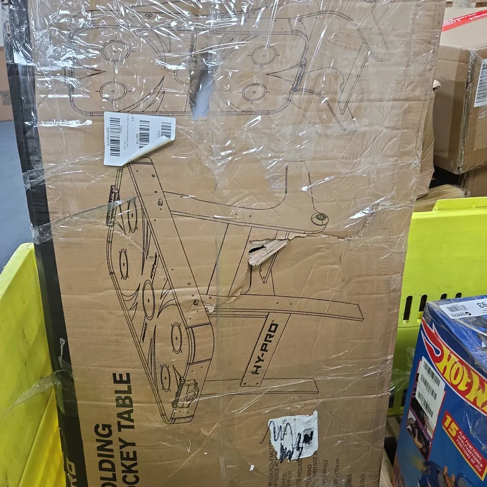 BOXED HY-PRO 4FT AIR TIME FOLDING HOCKEY TABLE - COLLECTION ONLY