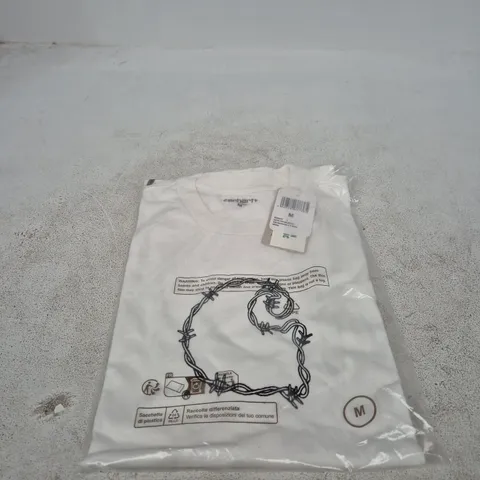 CARHARTT WHITE T-SHIRT – MEN'S, SIZE M