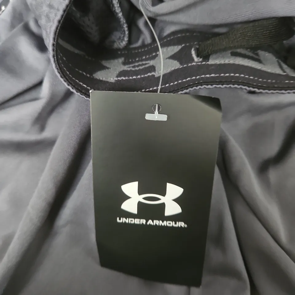 UNDER ARMOUR ATHLETIC SHORTS – GRAY - M 
