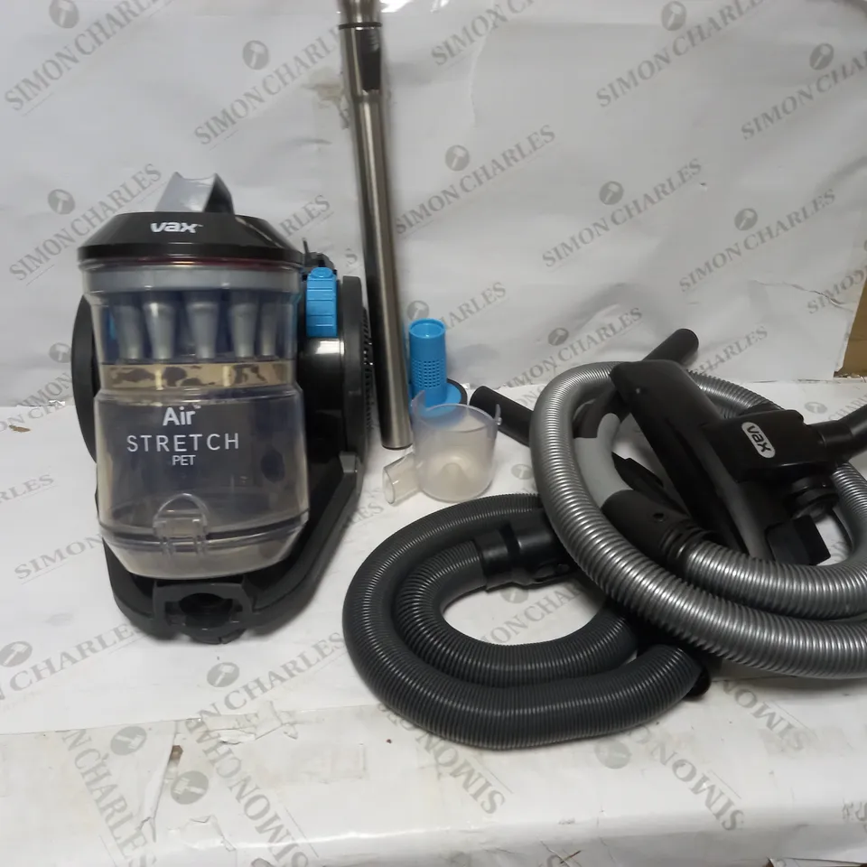VAX CCQSASV1P1 AIR STRETCH PET VACUUM CLEANER, 1.5 LITRE, 900 W, BLUE