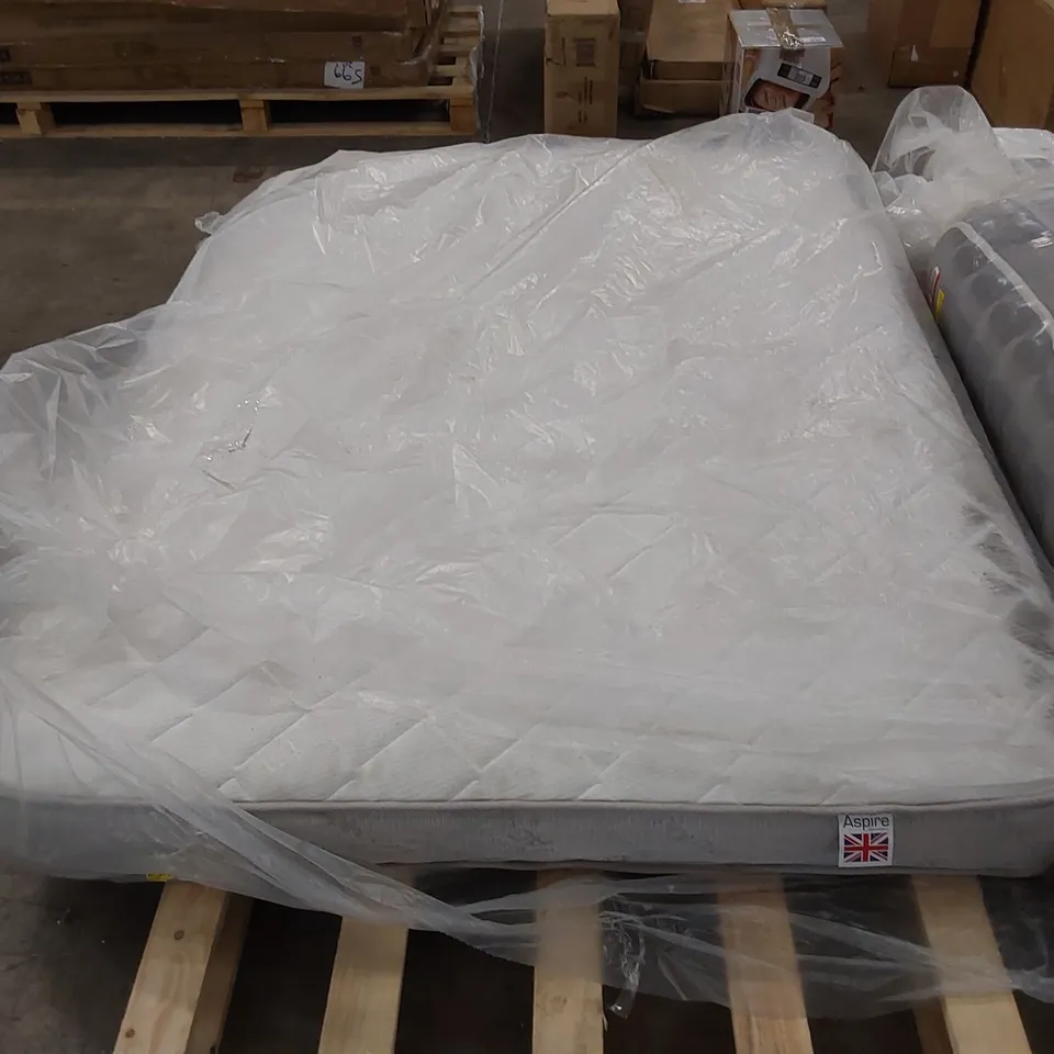 QUALITY BAGGED 4'6" DUAL LAYER 600 HYBRID MATTRESS