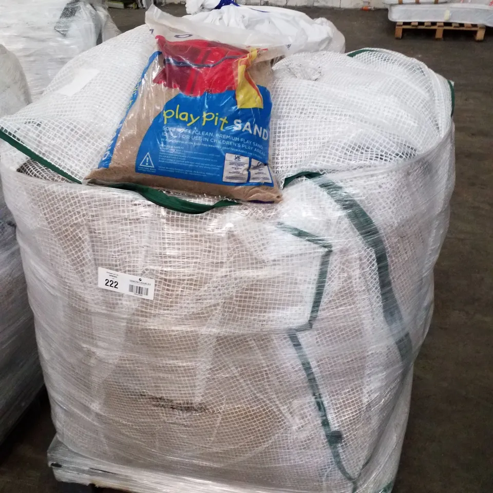 PALLET CONTAINING APPROXIMATELY 35 BAGS OF PLAY SAND