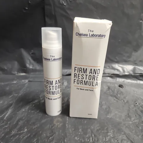 THE CHELSEA LABORATORY FIRM AND RESTORE FORMULA – NECK & FACE (50ML)