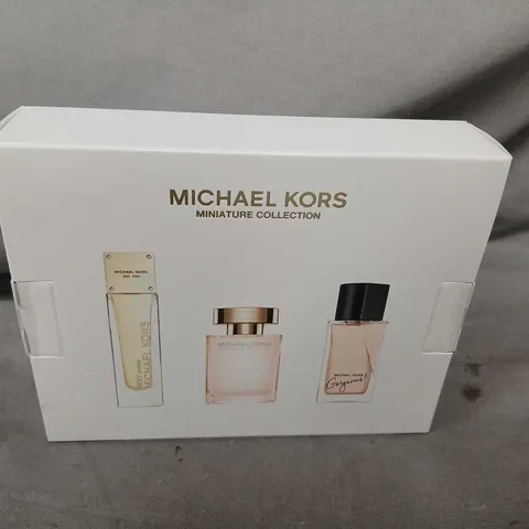 BOXED MICHAEL KORS MINIATURE COLLECTION