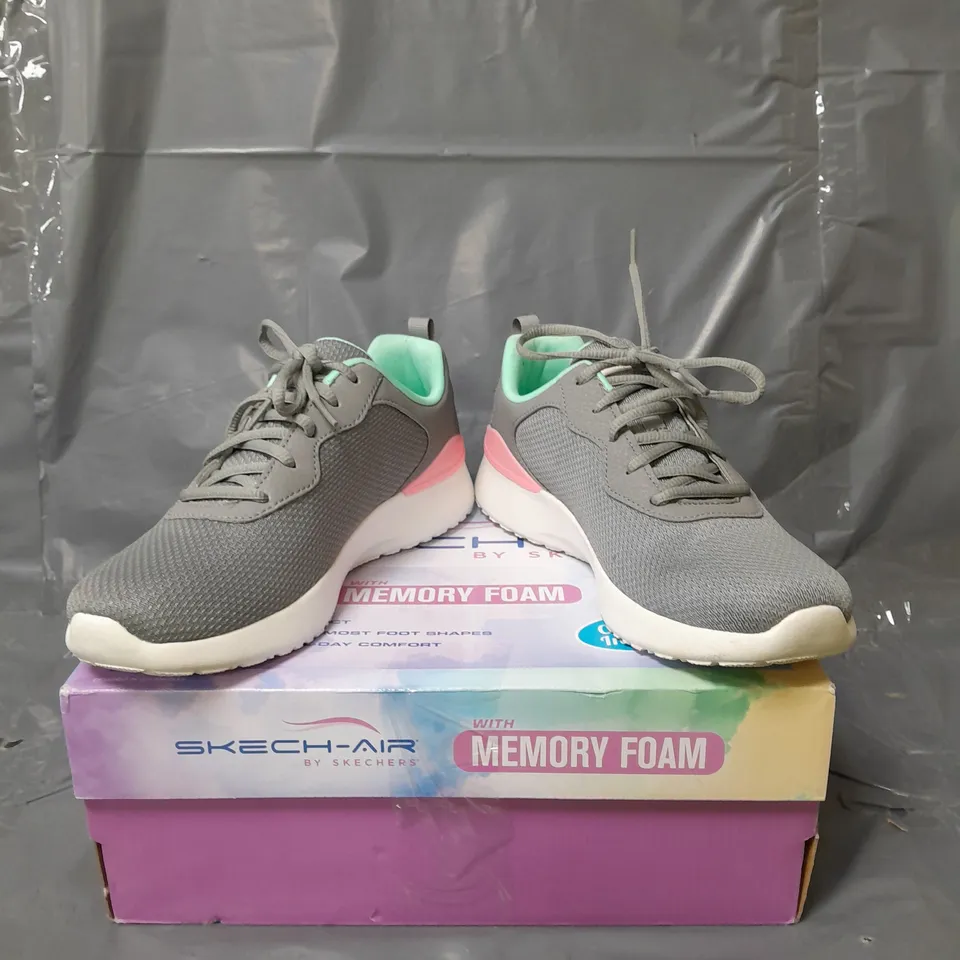 SKECHE-AIR BY SKECHERS TRAINERS GREY SIZE 4 