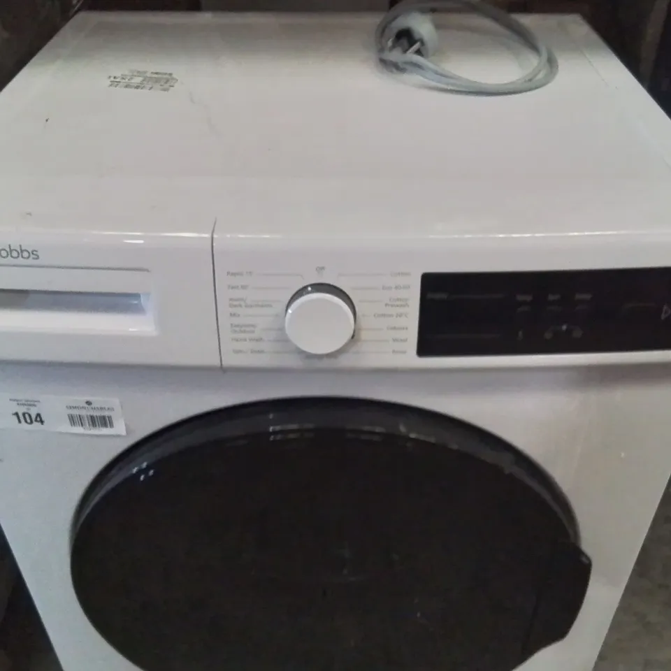 RUSSELL HOBBS RH814W111W 11 SERIES 8KG LOAD, 1400RPM SPIN WASHING MACHINE - WHITE