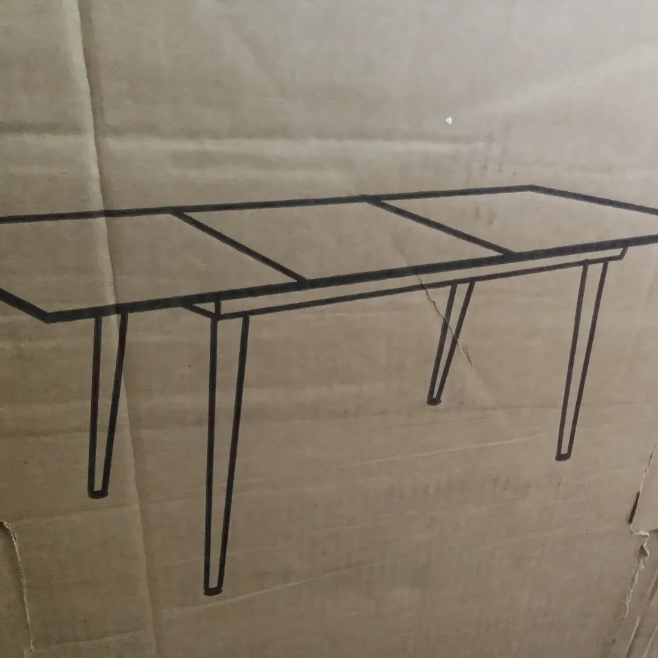 BOXED RIZAL EXTENDABLE DINING TABLE (1 BOX)