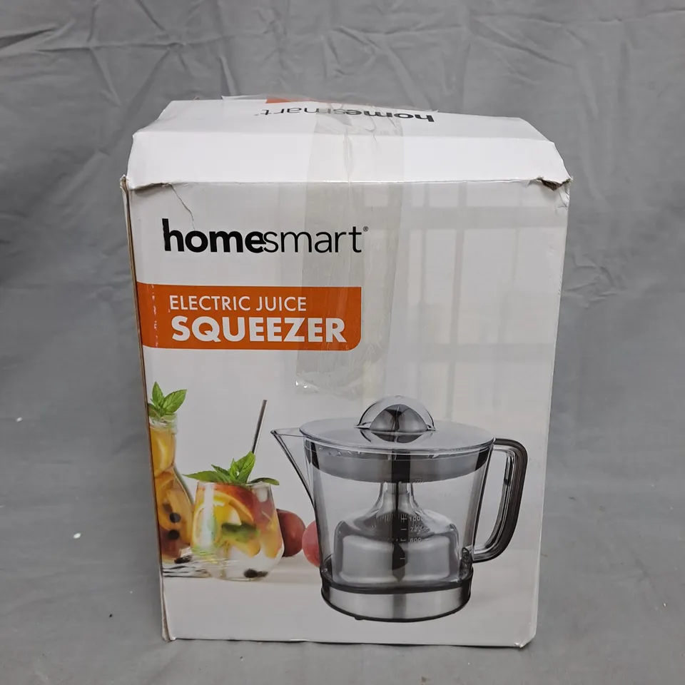 HOMESMART ELECTRIC JUICE SQUEEZER –  BOXED