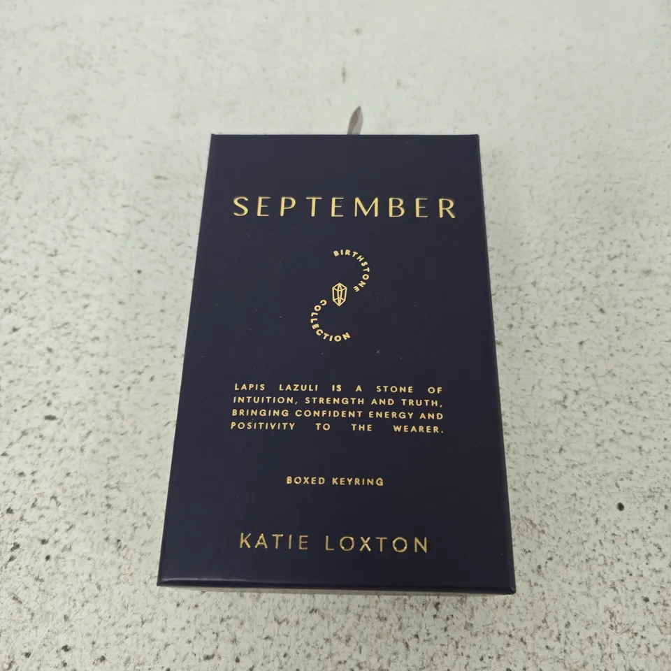 KATIE LOXTON SEPTEMBER BOXED KEYRING