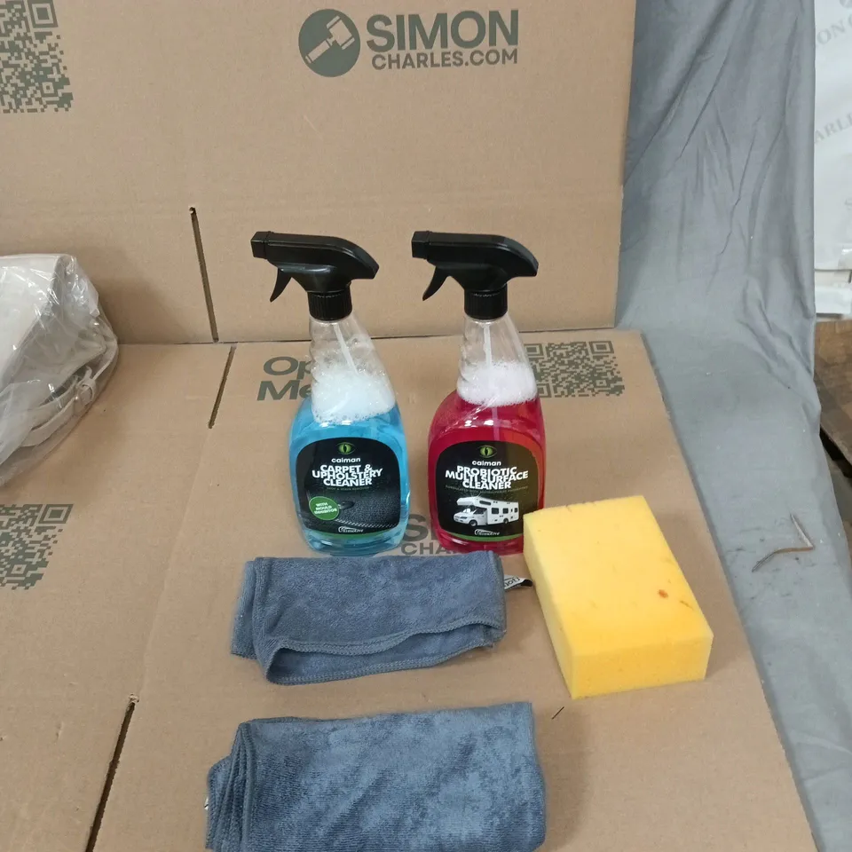 CALMAN CARPET & UPHOLSTERY CLEANER + PROBIOTIC MULTI-SURFACE CLEANER KIT