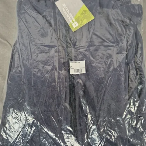 MOUNTAIN WAREHOUSE CAMBER FULL ZIP IN NAVY SIZE MEDIUM