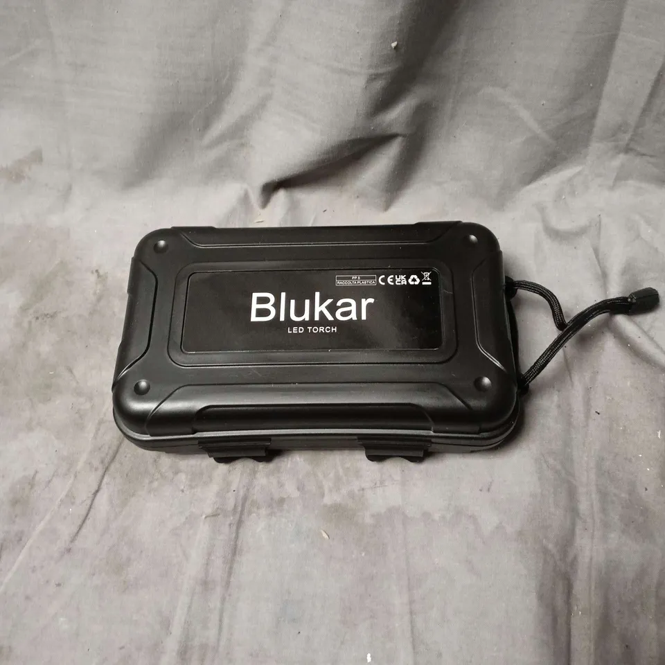 BLUKAR LED TORCH (MODEL K9179) WITH HARD CARRY CASE