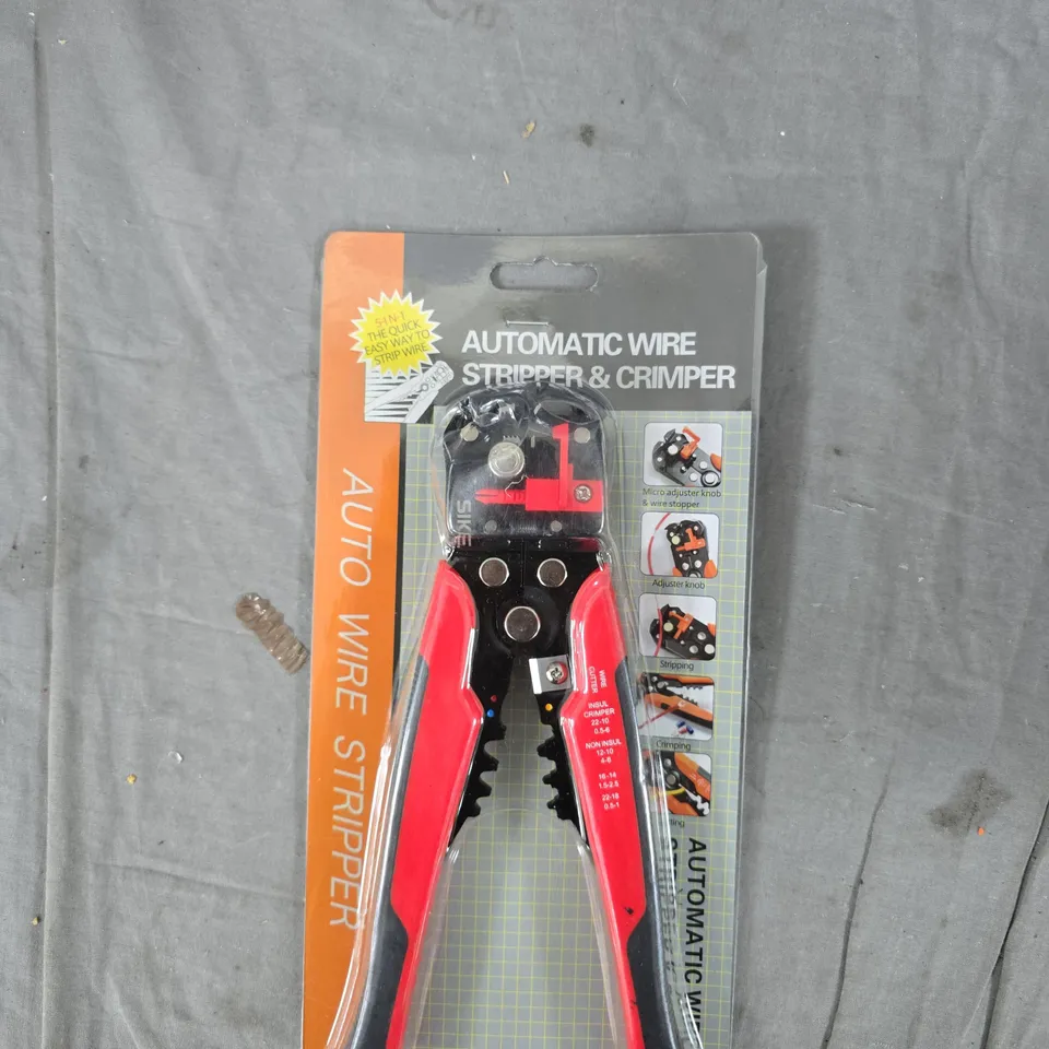 AUTOMATIC WIRE STRIPPER & CRIMPER – HIGH PRECISION