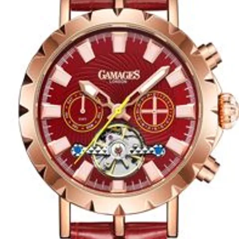 GAMAGES OF LONDON LIMITED EDITION HAND ASSEMBLED EXHIBITION RACER AUTOMATIC ROSE