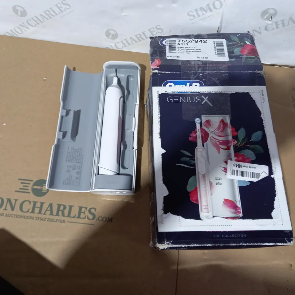 ORAL-B GENIUS X LIMITED EDITION ELECTRIC TOOTHBRUSH