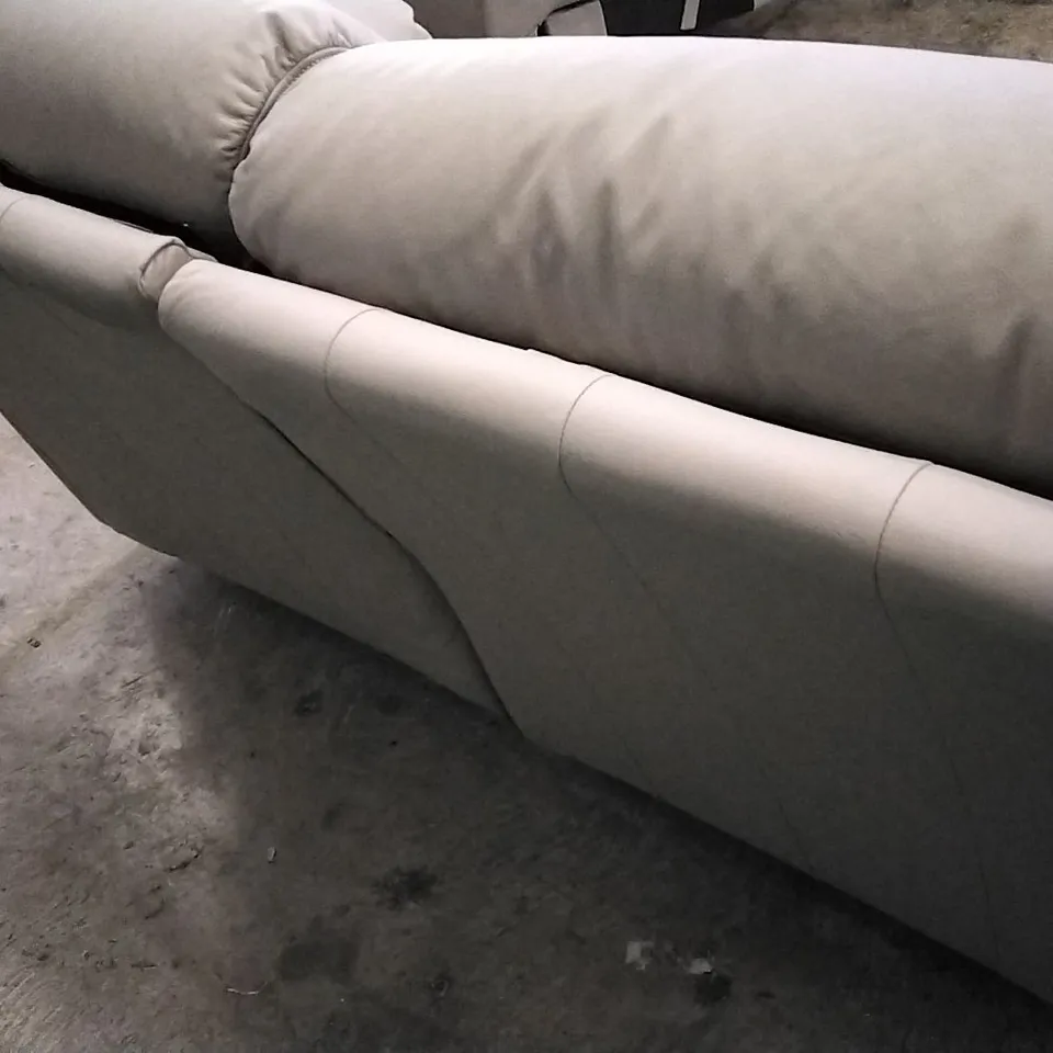 QUALITY BRITISH DESIGNED & MANUFACTURED G PLAN STRATFORD 2 SEATER MANUAL RECLINER SOFA CAMBRIDGE GREY LEATHER