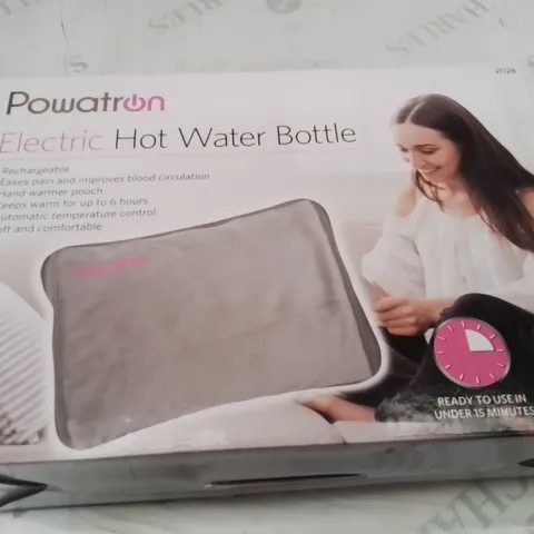 BRAND NEW POWATRON ELECTRIC HOT WATER BOTTLE