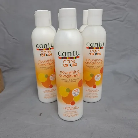 LOT OF 7 BOTTLES OF CANTU CARE FOR KIDS NOURISHING CONDITIONER - 237ML PER BOTTLE