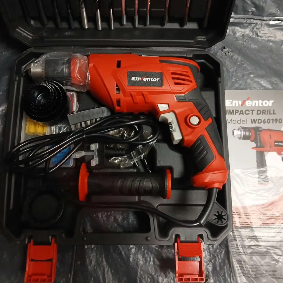 ENVENTOR IMPACT DRILL WITH CASE – MODEL WD60190