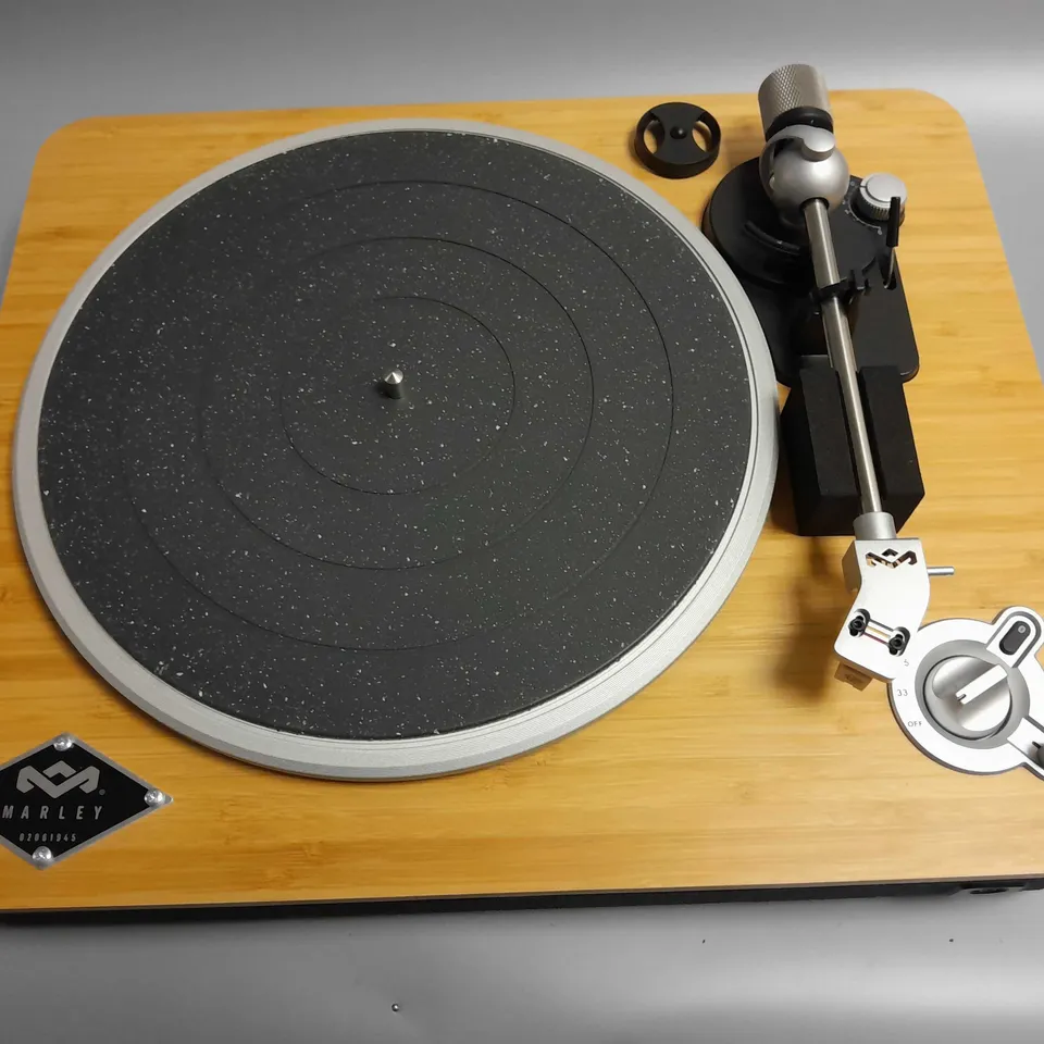 BOXED MARLEY STIR IT UP WIRELESS BLUETOOTH TURNTABLE