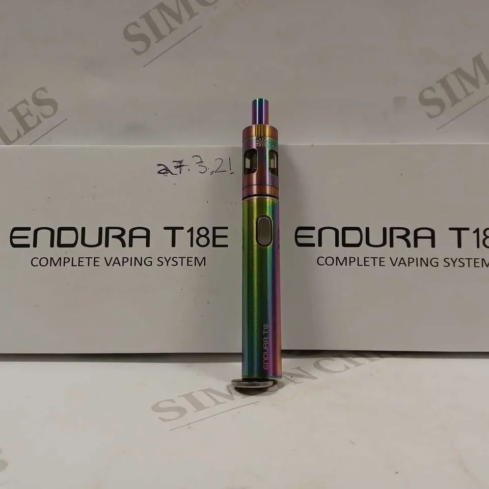 2 INNOKIN ENDURA T18E VAP E PEN STARTER KIT 1000MAH OLI SLICK