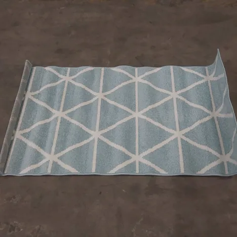 BRAND NEW PACO HOME STELLA AREA RUG - BLUE // SIZE: 70 X 140cm