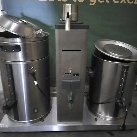 BRAVILOR BONAMAT B20HW-023 BULK COFFEE BREWER WITH 2X20LTR COFFEE URNS