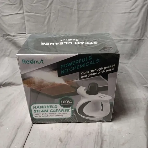 REDHUT HANDHELD STEAM CLEANER 1050W BOXED. SEALED