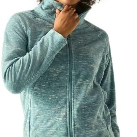 REGATTA WOMENS MAYSE FULL ZIP FLEECE IVY MOSS UK 16