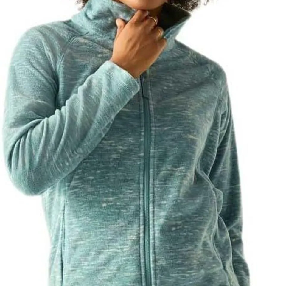 REGATTA WOMENS MAYSE FULL ZIP FLEECE IVY MOSS UK 16