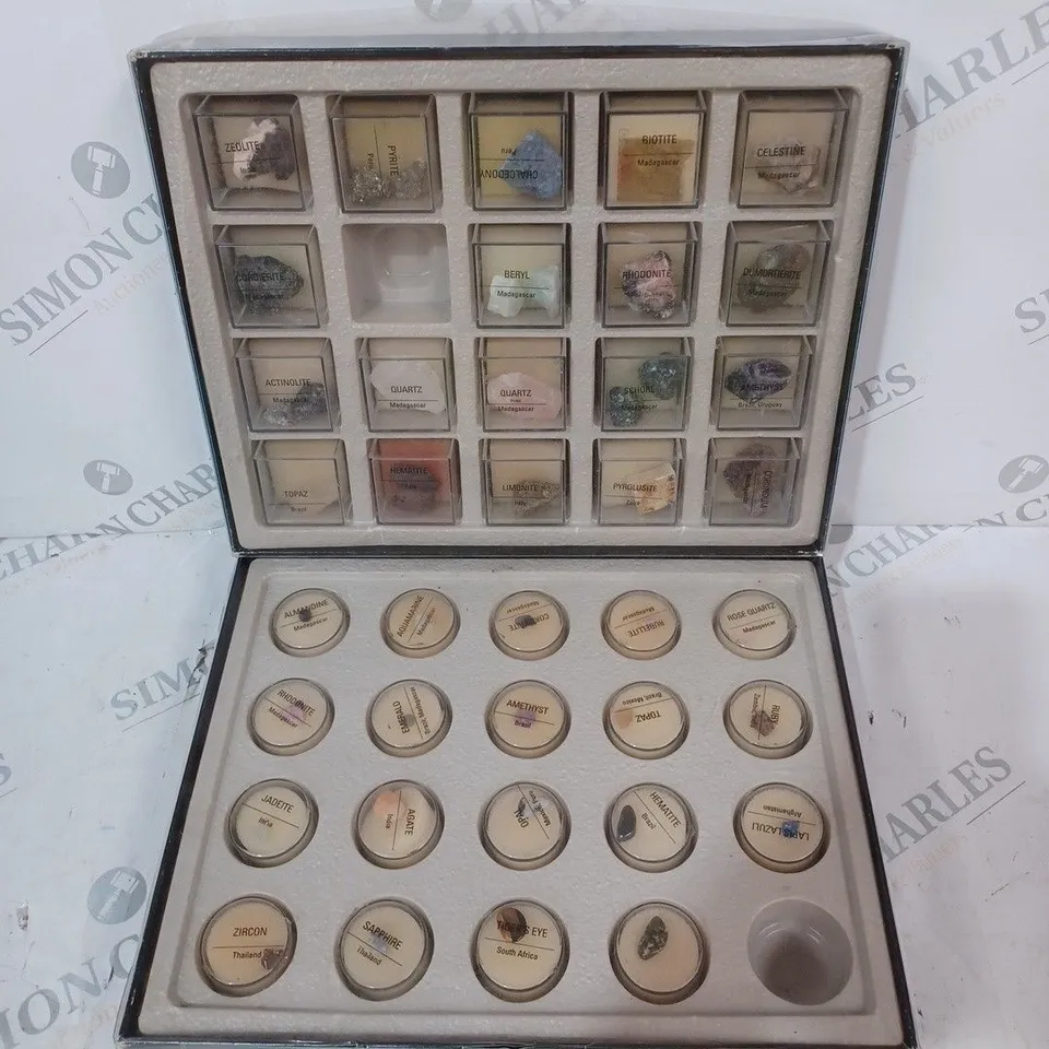 TREASURES OF THE EARTH GEMSTONE AND MINERAL COLLECTION