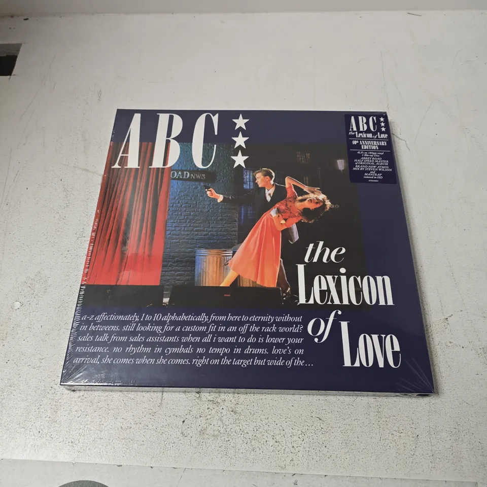 SEALED ABC – THE LEXICON OF LOVE LP (40TH ANNIVERSARY EDITION)