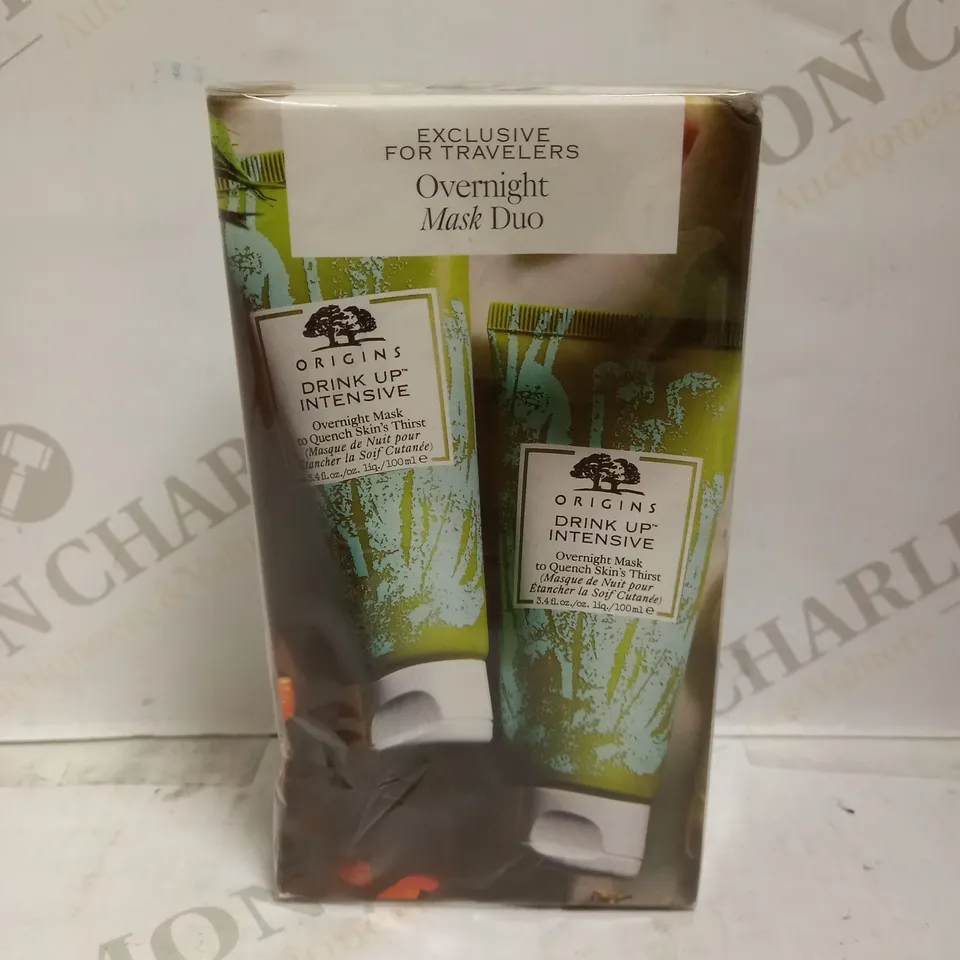ORIGINS DRINK UP OVERNIGHT MASK DUO