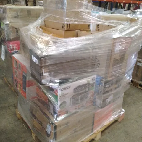 PALLET OF APPROXIMATELY 21 UNPROCESSED RAW RETURN HOUSEHOLD AND ELECTRICAL GOODS TO INCLUDE;