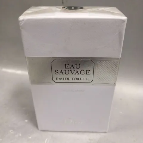 BOXED AND SEALED EAU SAUVAGE EAU DE TOILETTE NATURAL SPRAY DIOR 100ML