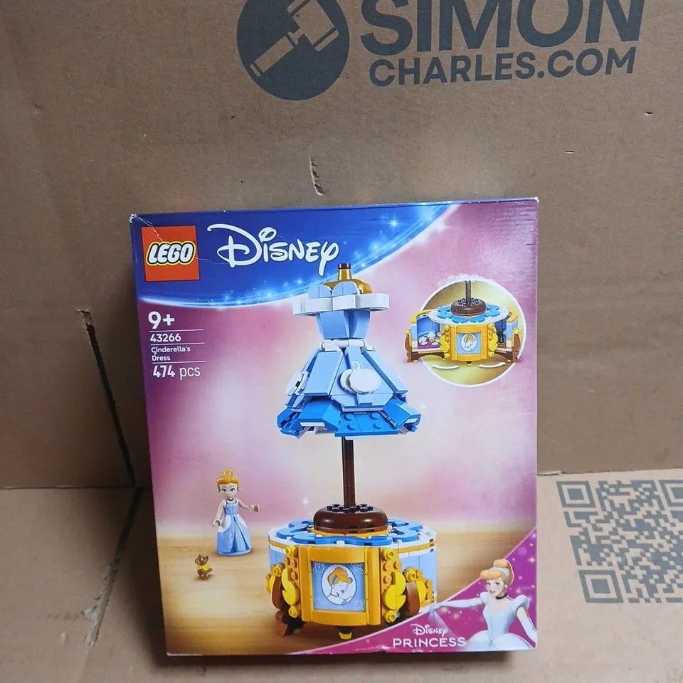 LEGO DISNEY PRINCESS 9+ CINDERELLA'S DRESS BOXED