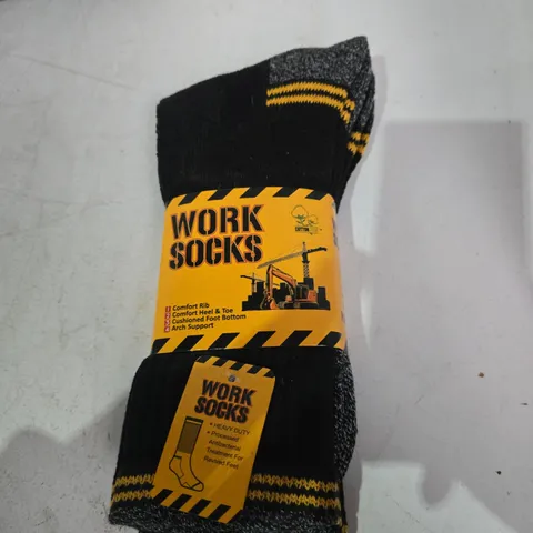 WORK SOCKS β HEAVY DUTY CONSTRUCTION (3 PAIRS)