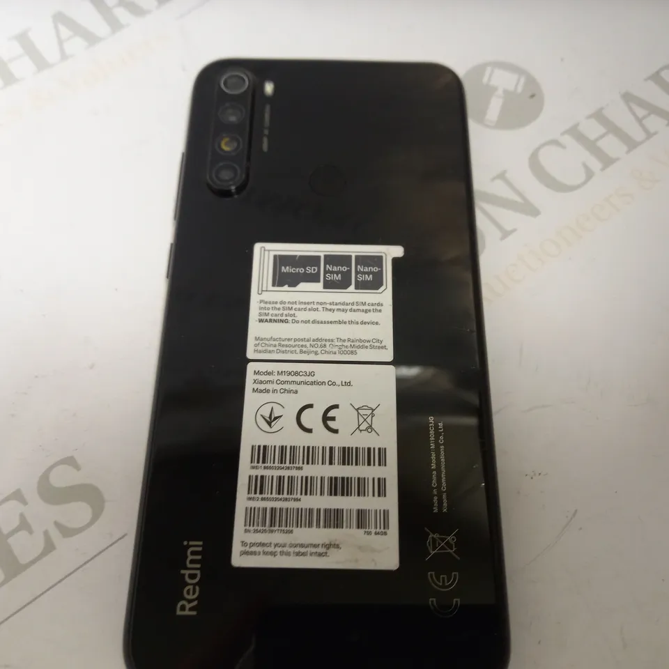 XIAOMI REDMI NOTE 8