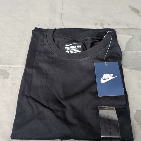 NIKE TEE – BLACK, ATHLETIC CUT, SIZE S 