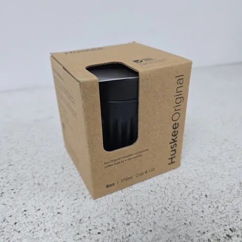 HUSKEEORIGINAL CUP & LID 6OZ / 175ML – BOXED