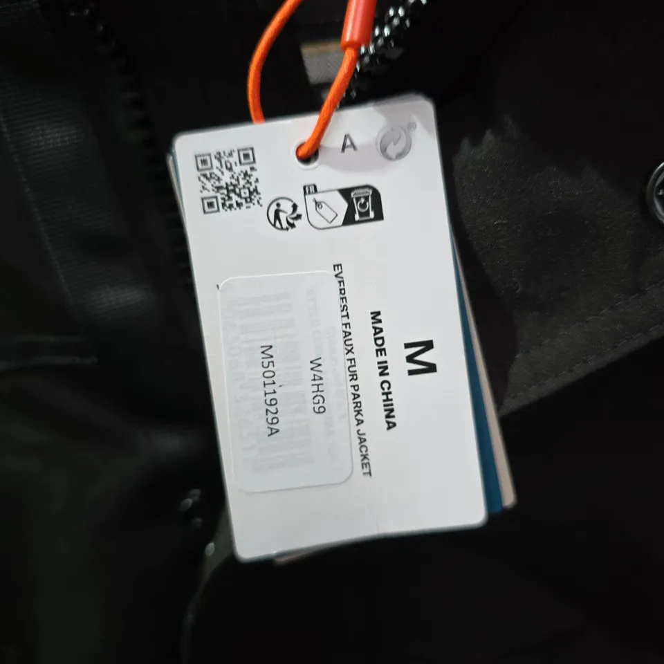 SUPERDRY EVEREST EDITION PARKA JACKET – BLACK, MEN'S, MEDIUM (M)