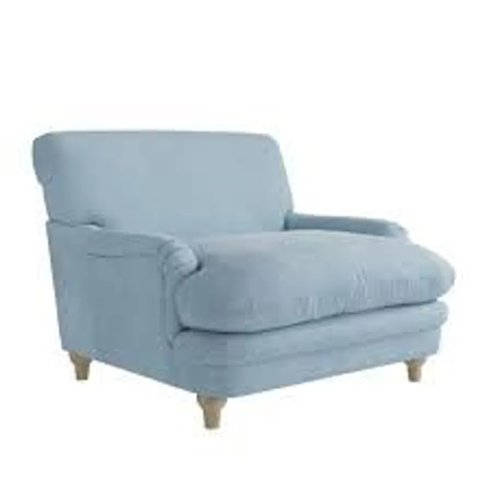 BOXED PLUMPTON ARMCHAIR - DUCK EGG (1 BOX) RRP £449