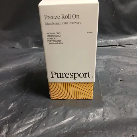 PURESPORT FREEZE ROLL ON – MUSCLE & JOINT RECOVERY, CBD 1000MG, 50ML