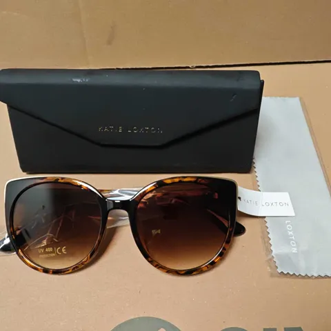 KATIE LOXTON BROWN FRAMED GLASSES IN CARRY CASE