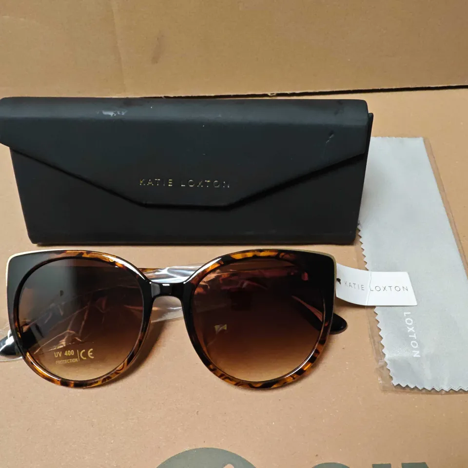 KATIE LOXTON BROWN FRAMED GLASSES IN CARRY CASE