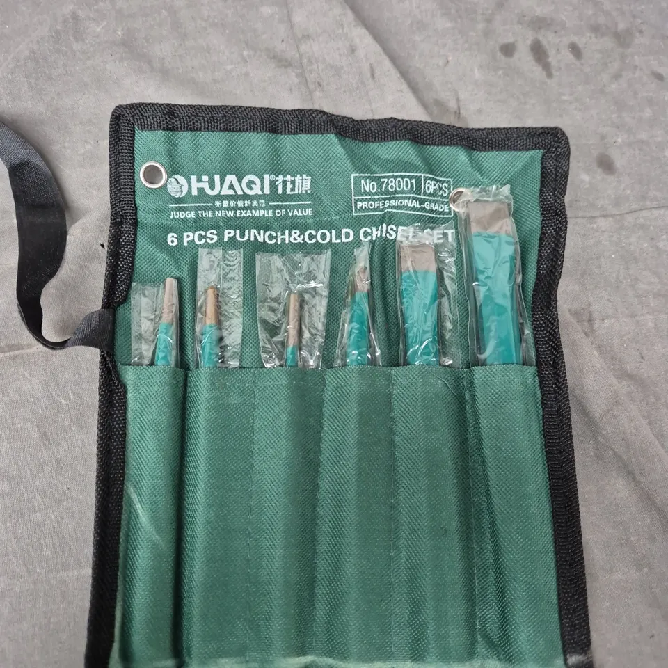 HUAQI 6 PIECE CHISEL SET