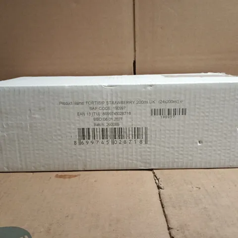 BOXED NUTRICIA FORTISIP DRINK MULTIPACK (24 X 200ML CARTONS) - STRAWBERRY FLAVOUR